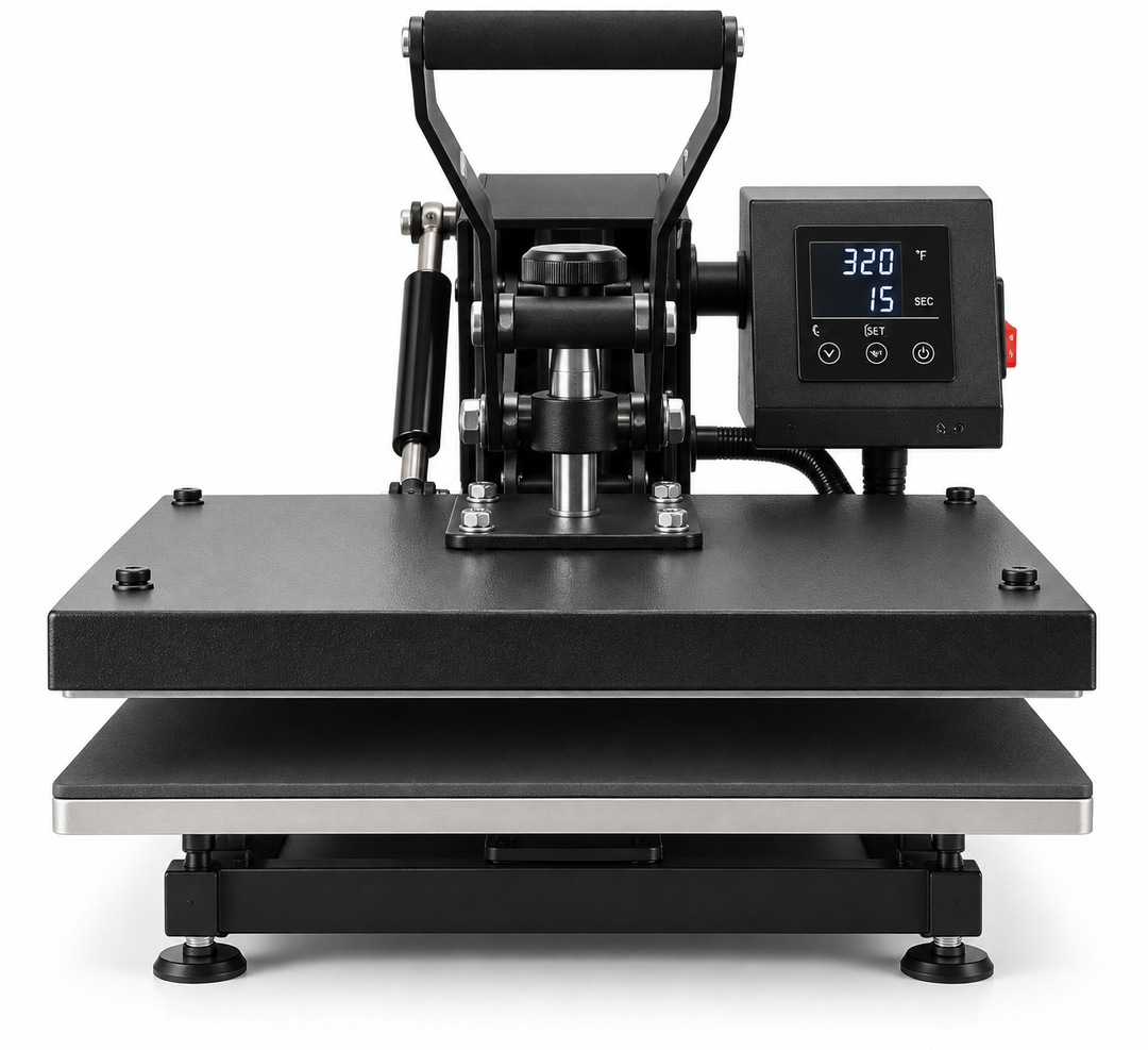 Commercial Auto-Open Heat Press Machine - 15x15