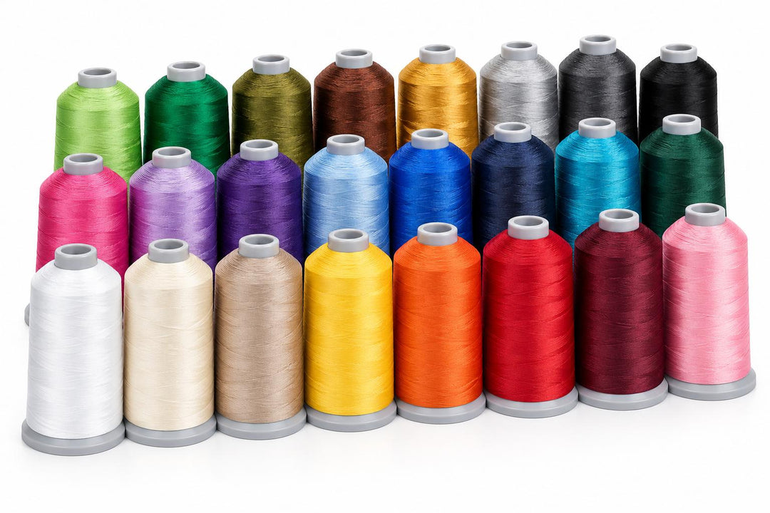 Commercial Embroidery Thread - Polyester Cone Thread