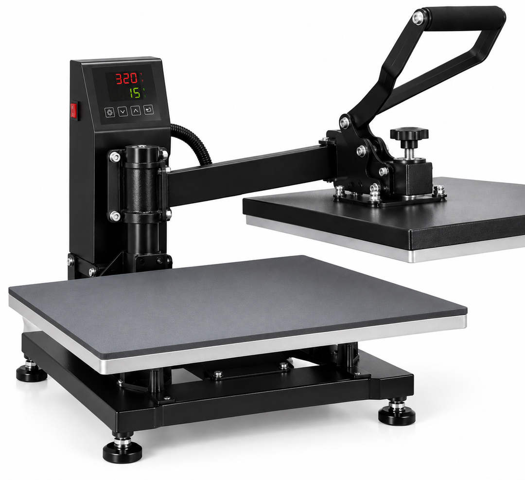 Commercial 16x20 Heat Press Machine - open position
