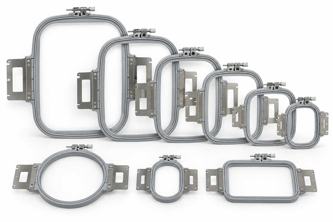 Commercial Embroidery Hoop Set - Multiple Sizes