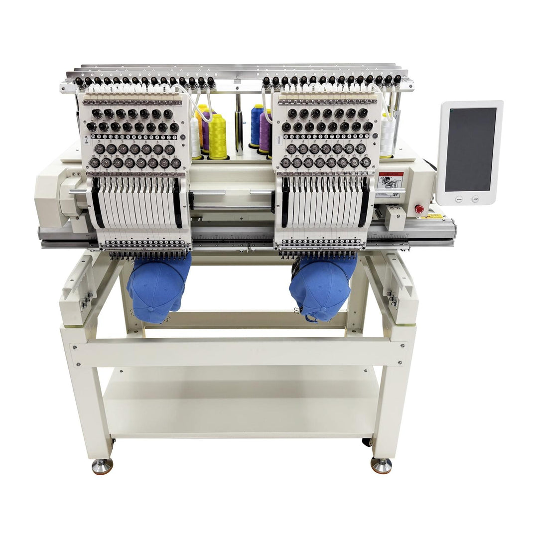 Commercial Dual Head 15-Needle Embroidery Machine